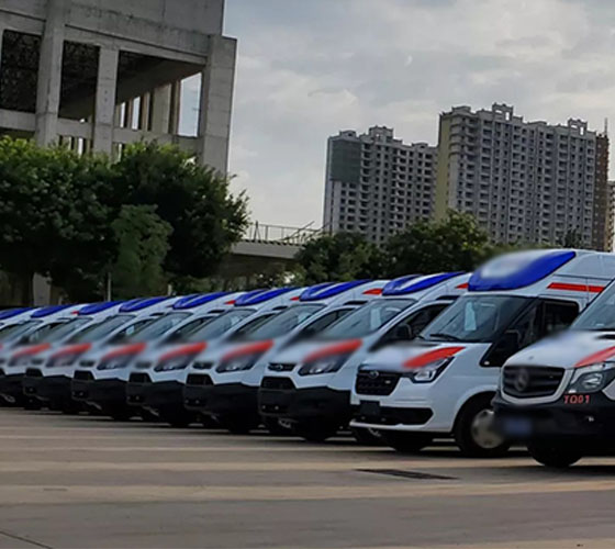 山丹县服务车队展示