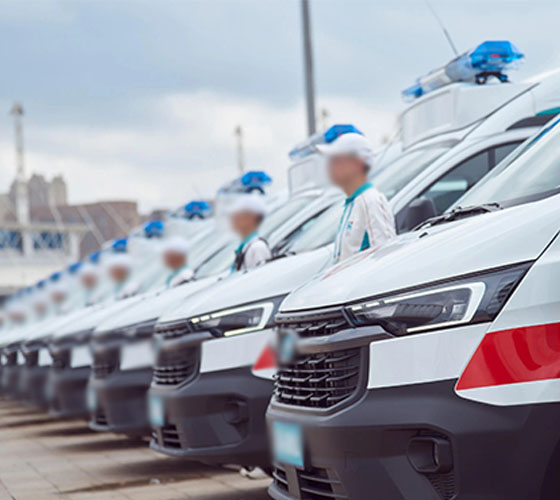 山丹县服务车队展示